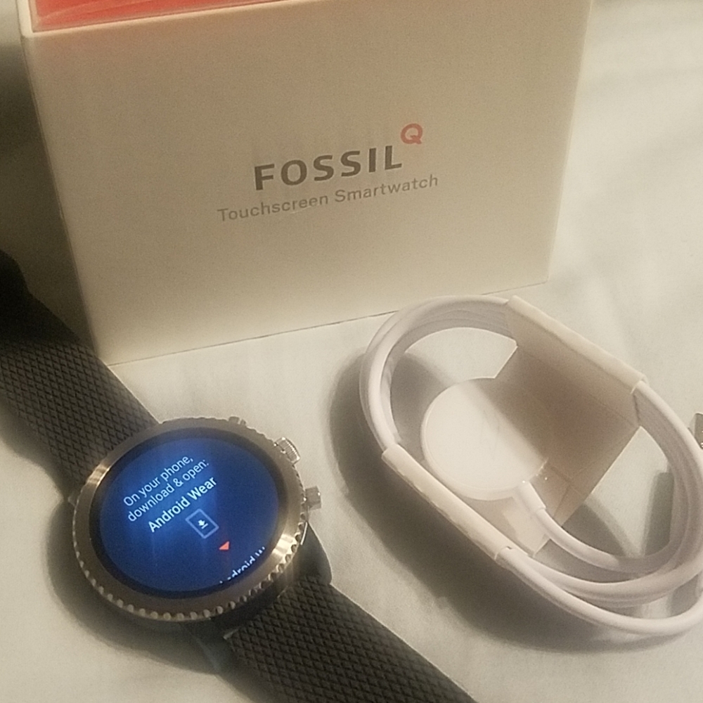 Fossil touchscreen smartwatch
